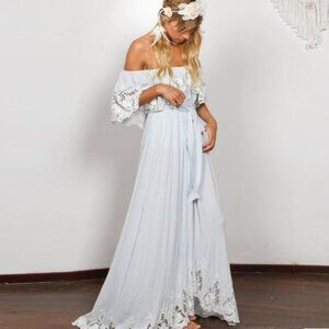 Fillyboo Wonder Years Dress Baby Blue XS b175